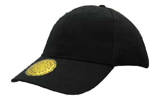 Headwear-Sandwich Mesh with Dream Fit Styling Cap-4095