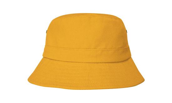 Headwear Brushed Sports Twill Youth Bucket Hat - 4133