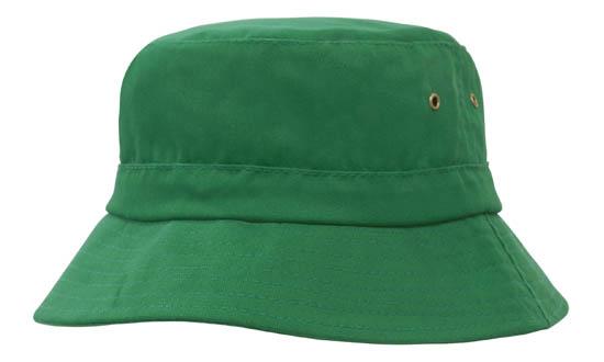Headwear Brushed Sports Twill Youth Bucket Hat - 4133