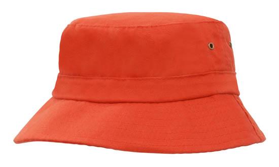 Headwear Brushed Sports Twill Youth Bucket Hat - 4133