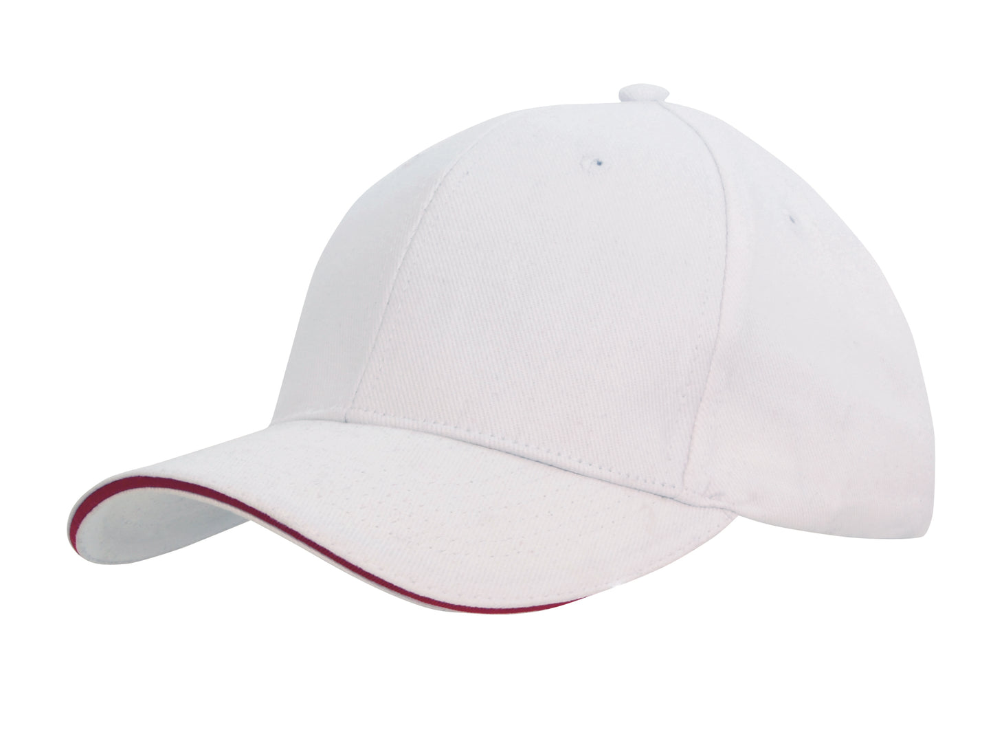Headwear Brushed Heavy Cotton with Sandwich Trim-4210