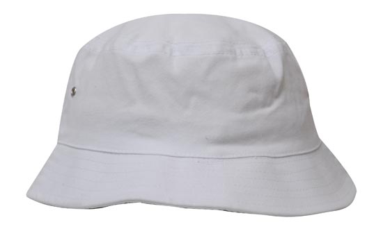 Headwear Brushed Sports Twill Bucket Hat-4223