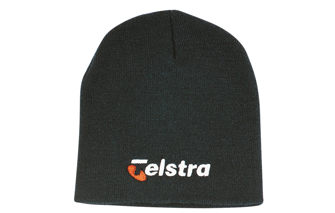 Headwear-Rolled Down Acrylic Beanie - Toque-4244