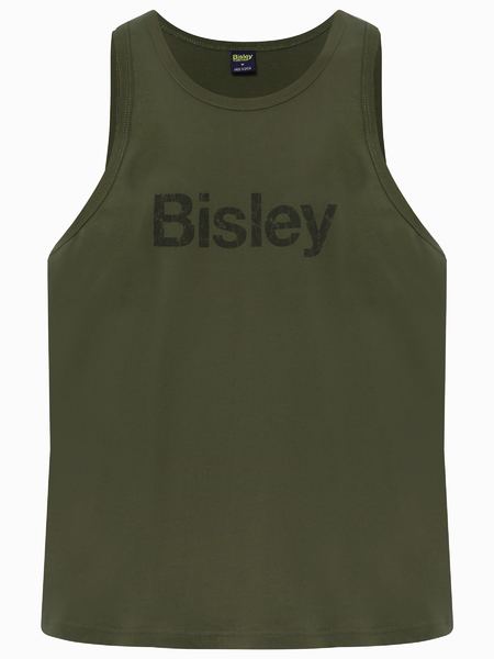 Bisley-Cotton Logo Singlet -BKS063