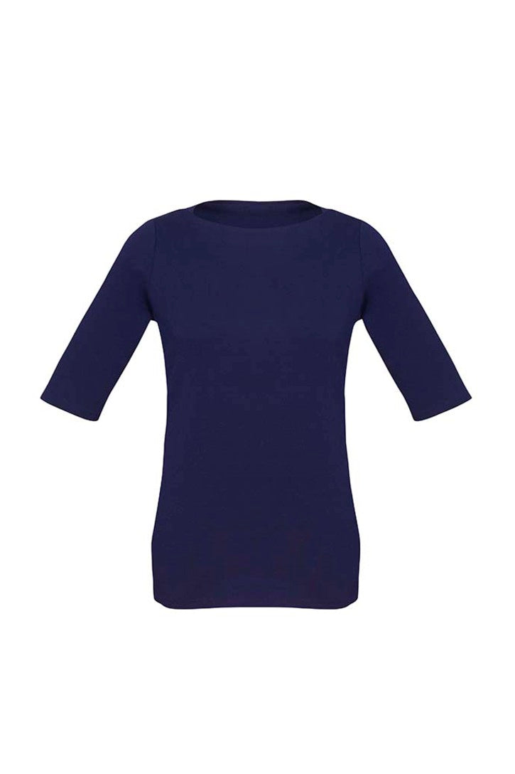 Biz Corporate Womens Camille Short Sleeve T-Top 44113 - Star Uniforms Australia