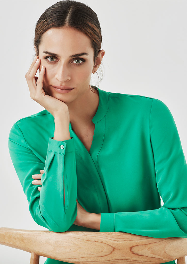 Biz Corporate Womens Juliette Plain Blouse 44210