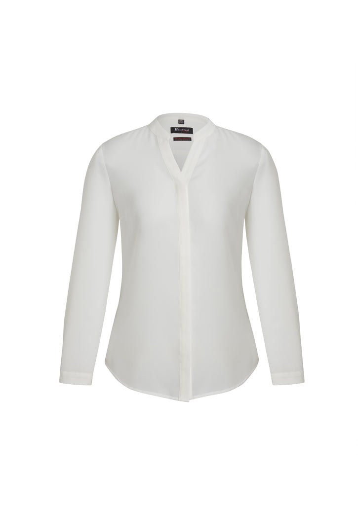 Biz Corporate Womens Juliette Plain Blouse 44210 - Star Uniforms Australia
