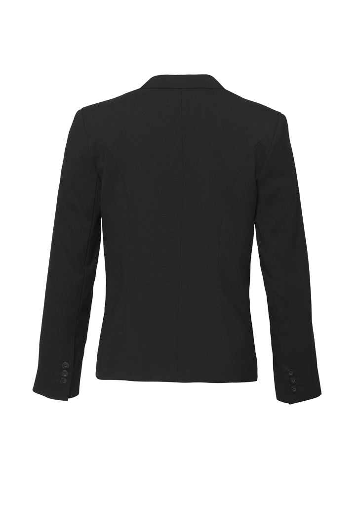Biz Corporates Womens Short Jacket With Reverse Lapel 60113 - Star Uniforms Australia