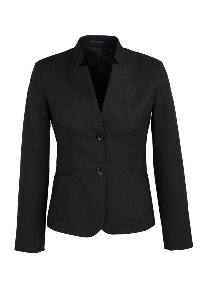 Biz Corporates Womens Short Jacket With Reverse Lapel 60113 - Star Uniforms Australia