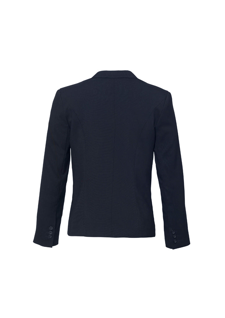 Biz Corporates Womens Short Jacket With Reverse Lapel 60113 - Star Uniforms Australia