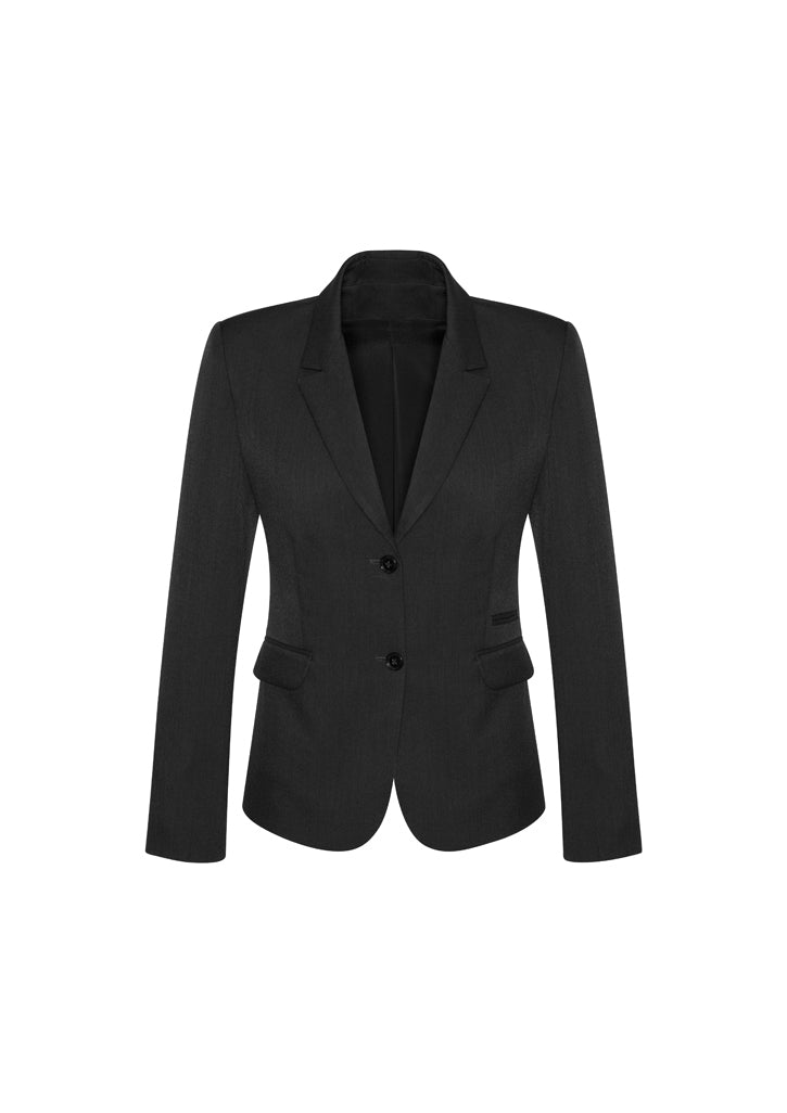 Biz Corporates Women 2 Button Mid Length Jacket 60119 - Star Uniforms Australia