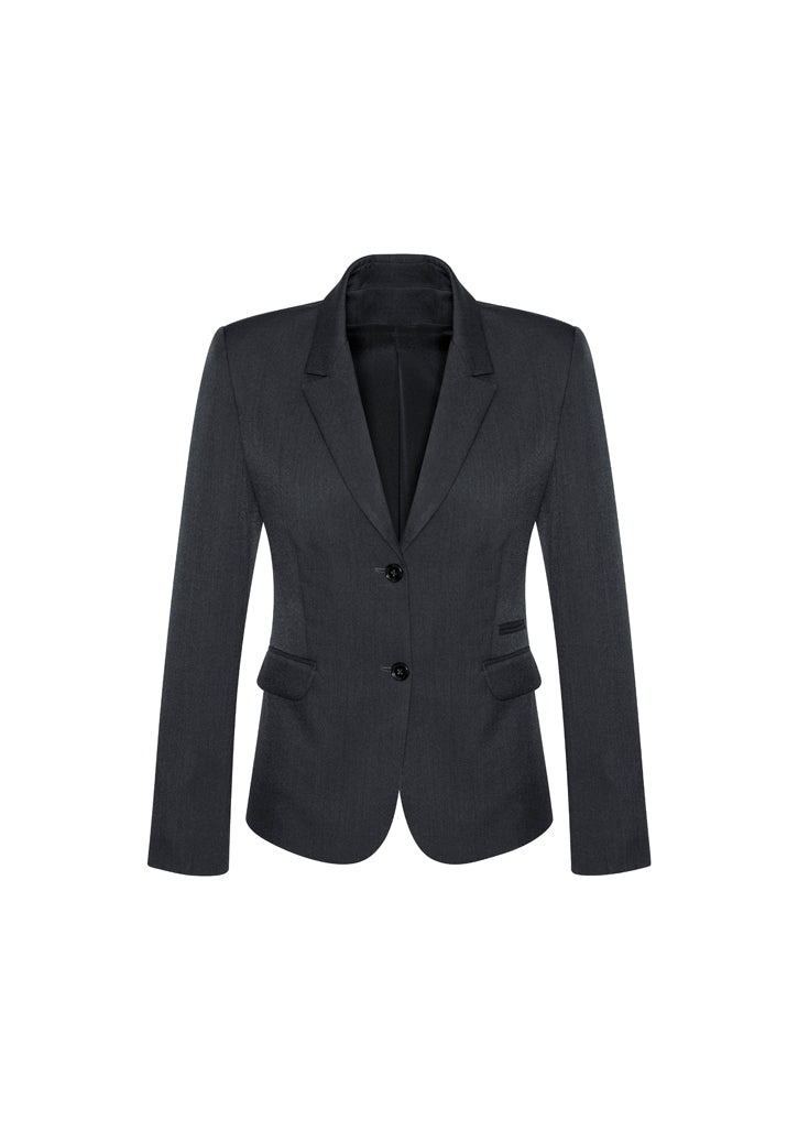 Biz Corporates Women 2 Button Mid Length Jacket 60119 - Star Uniforms Australia