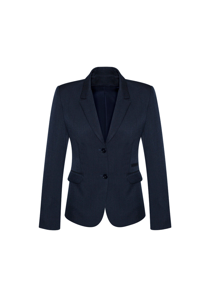 Biz Corporates Women 2 Button Mid Length Jacket 60119 - Star Uniforms Australia