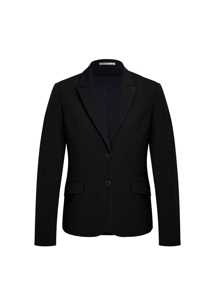 Biz Corporate Womens Two Button Mid Length Jacket 60719 - Star Uniforms Australia