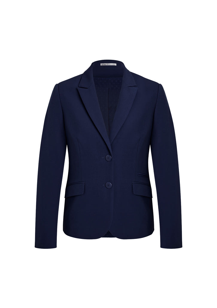 Biz Corporate Womens Two Button Mid Length Jacket 60719 - Star Uniforms Australia