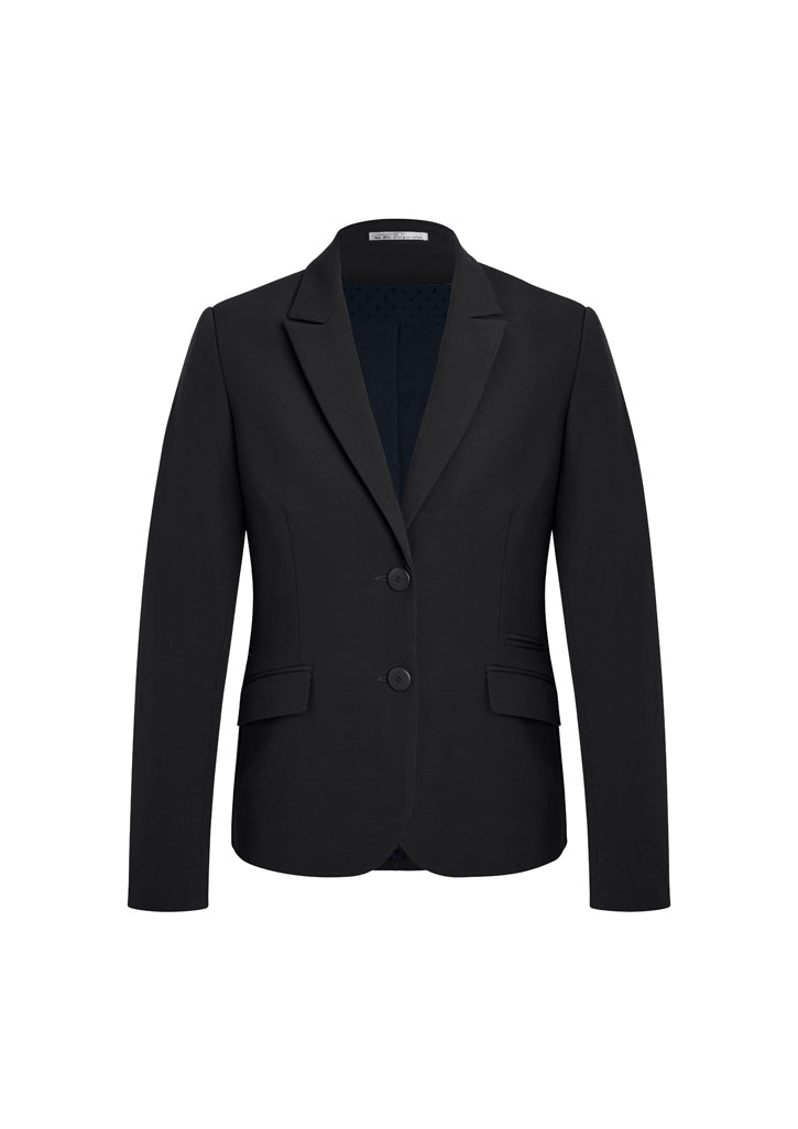 Biz Corporate Womens Two Button Mid Length Jacket (60719) - Star Uniforms Australia