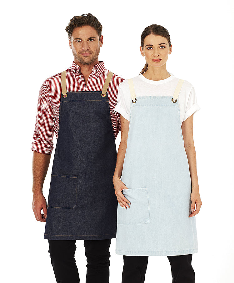 Identitee : A14 – Billy – Denim Bib – 4 Colours - Star Uniforms Australia