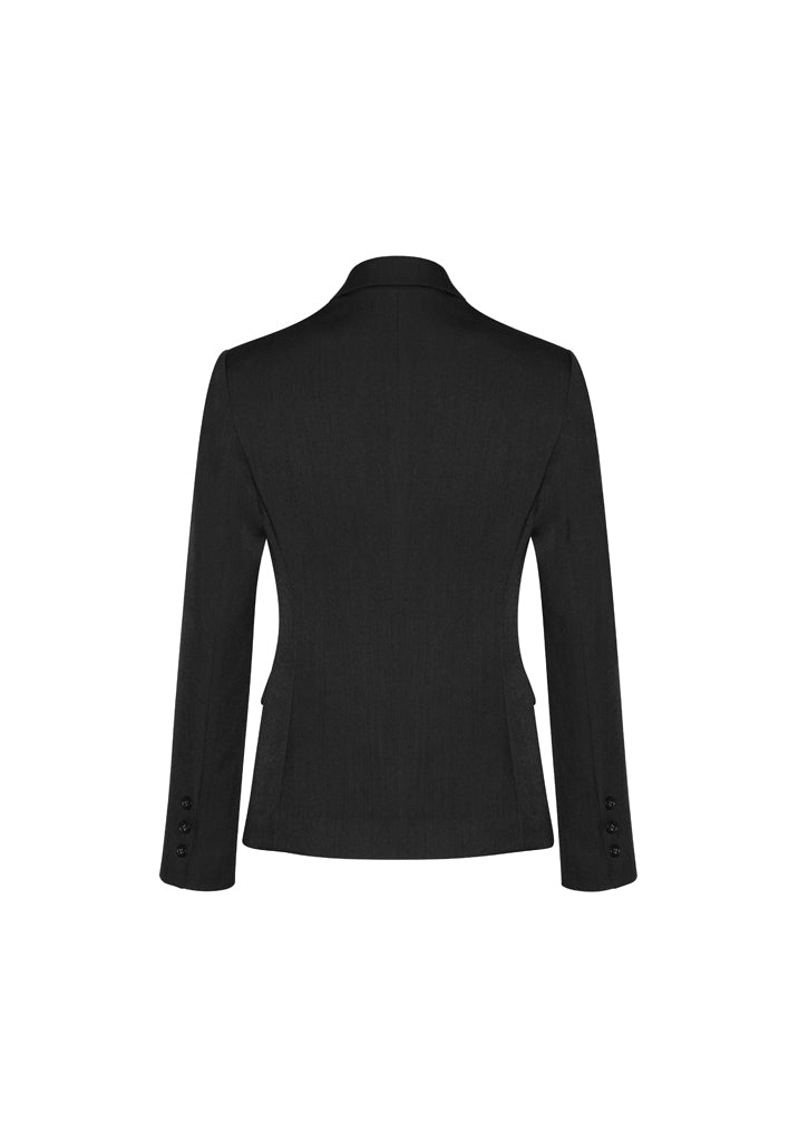 Biz Corporates Womens 2 Button Mid Length Jacket 64019 - Star Uniforms Australia