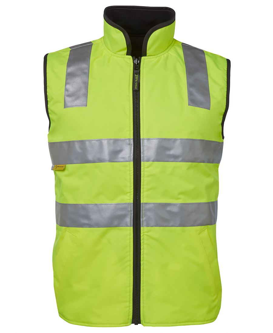 Jb'S Wear Hi Vis (D+N) Reversible Vest 6D4Rv - Star Uniforms Australia