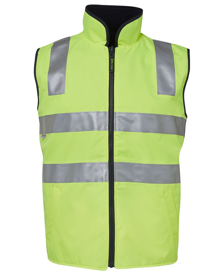 Jb'S Wear Hi Vis (D+N) Reversible Vest 6D4Rv - Star Uniforms Australia