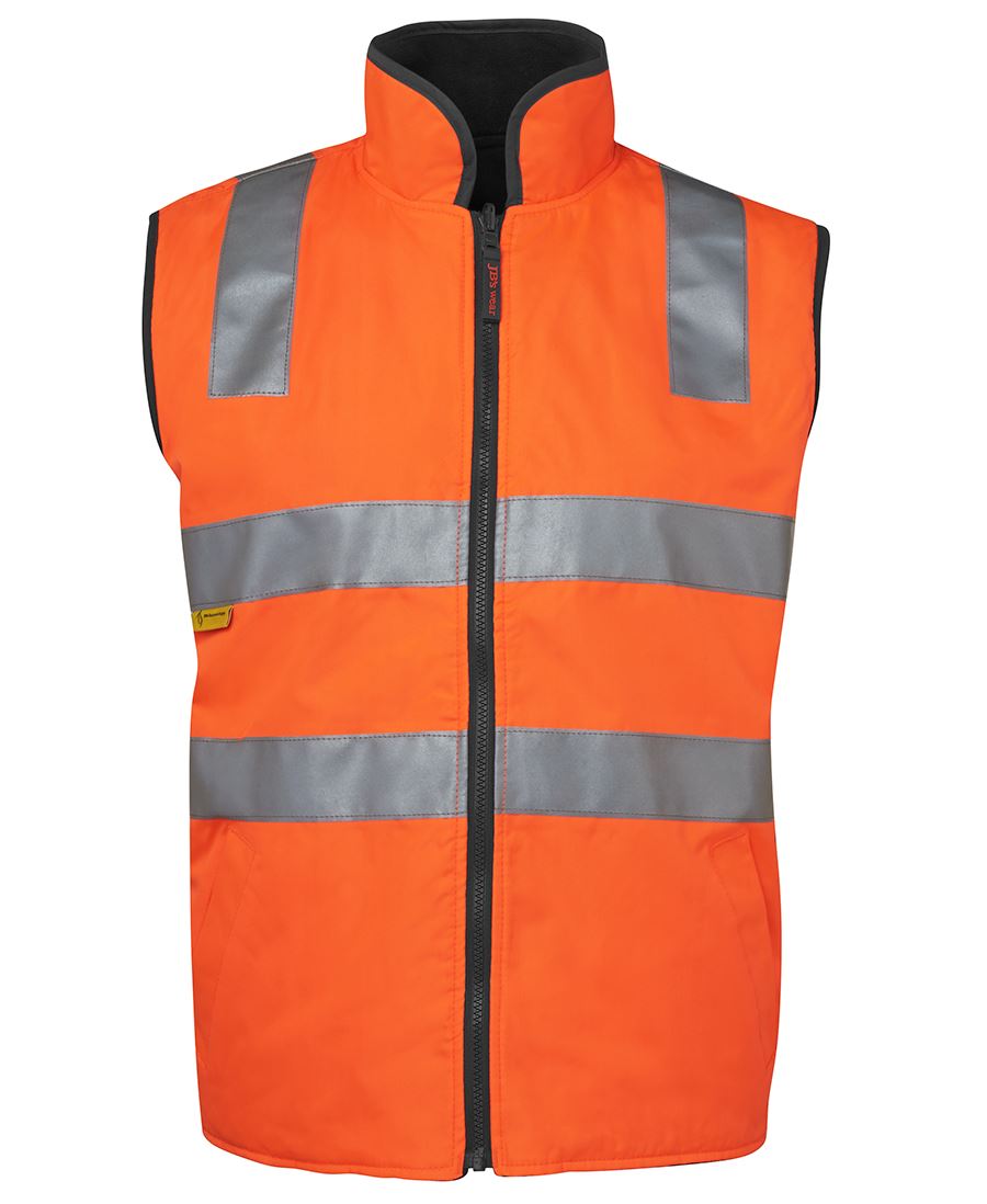 Jb'S Wear Hi Vis (D+N) Reversible Vest 6D4Rv - Star Uniforms Australia