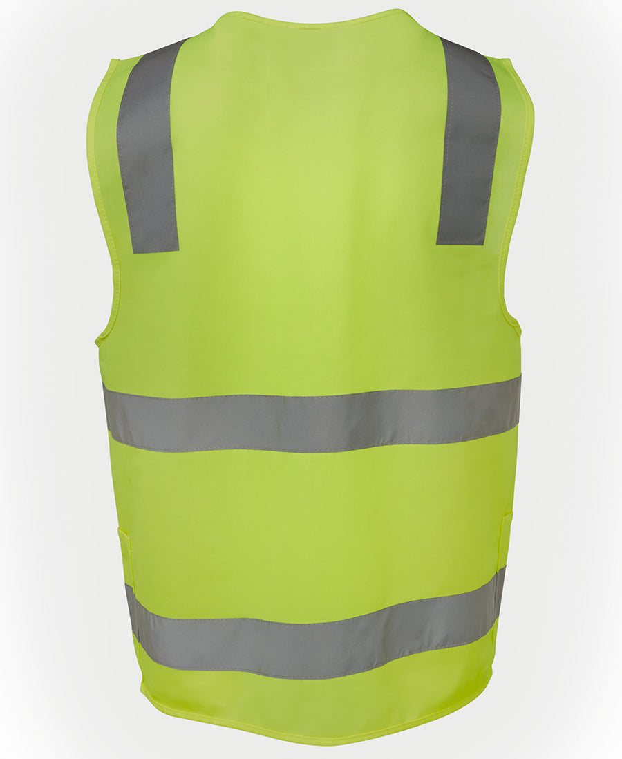Jb'S Wear Hi Vis (D+N) Zip Safety Vest 6Dnsz - Star Uniforms Australia