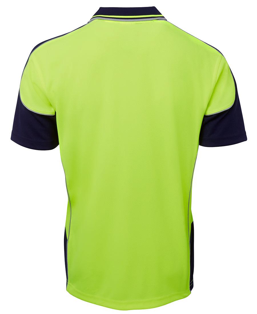 Jb'S Wear Hi Vis Contrast Piping Polo 6Hcp4 - Star Uniforms Australia