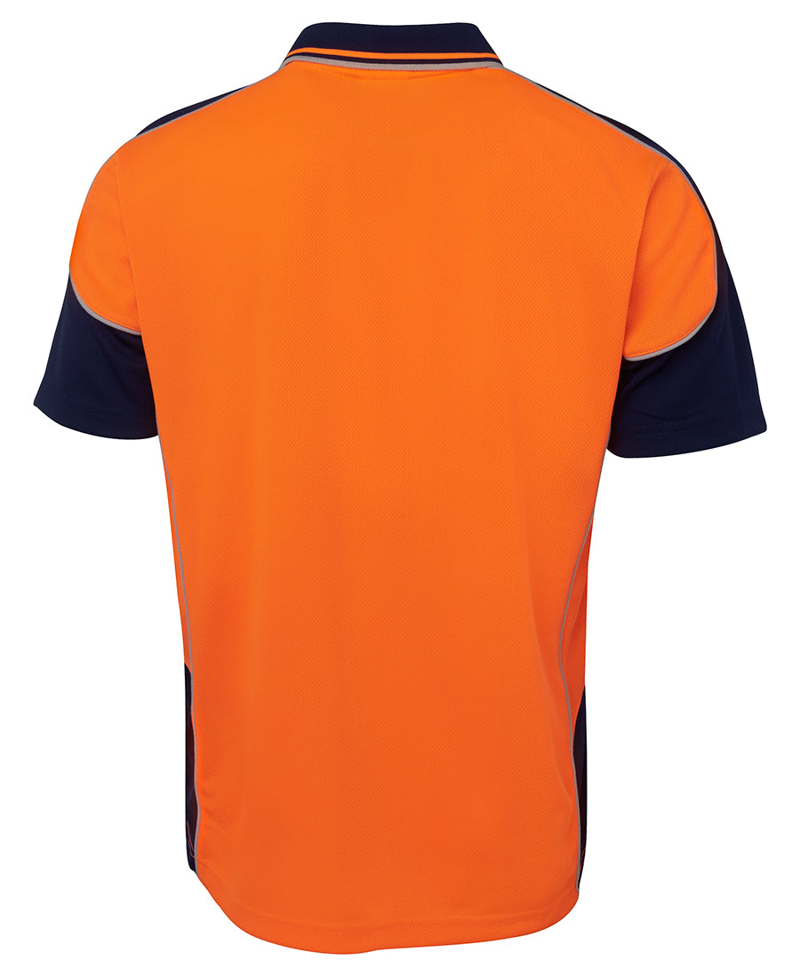 Jb'S Wear Hi Vis Contrast Piping Polo 6Hcp4 - Star Uniforms Australia