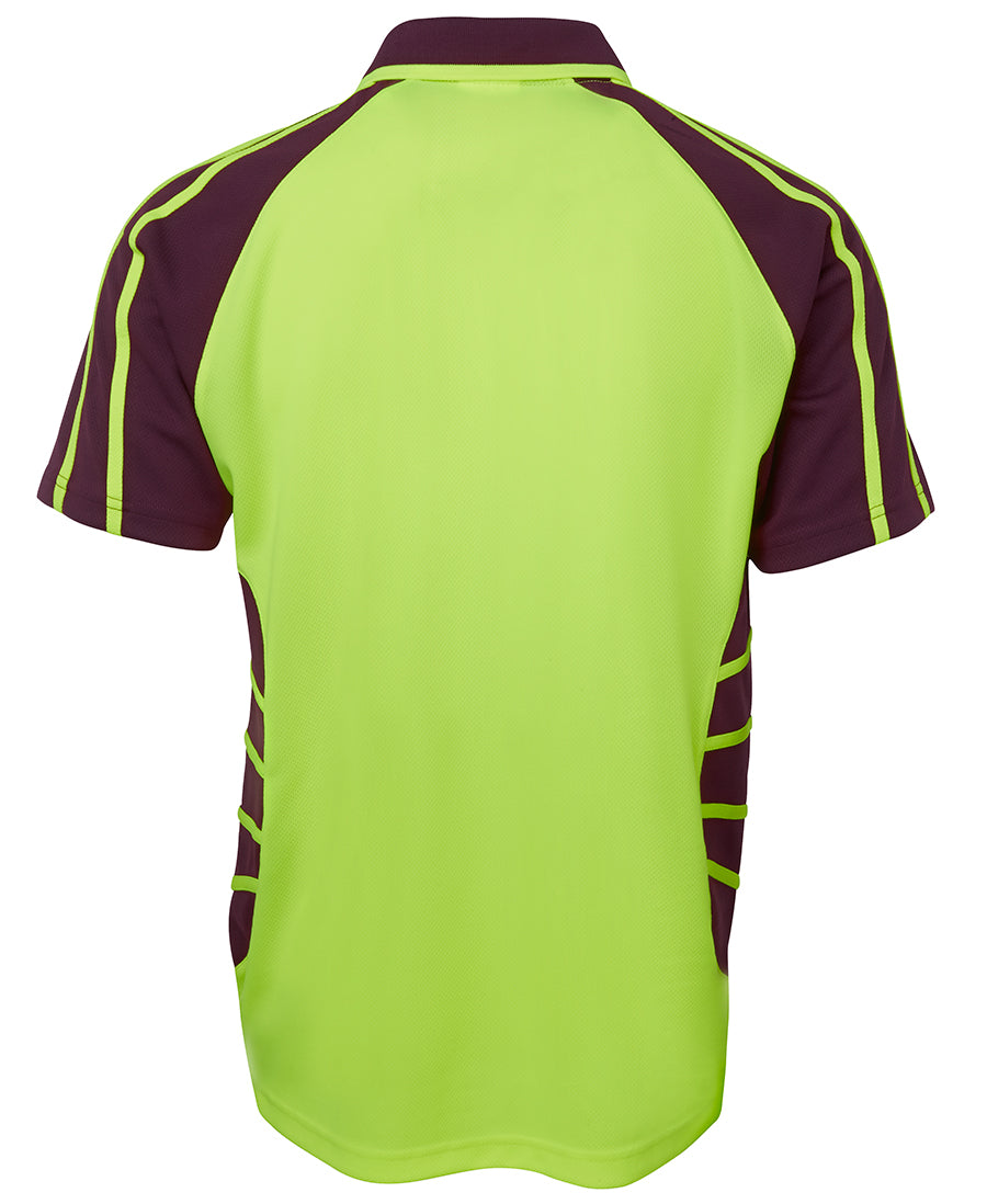 Jb'S Wear Hi Vis S/S Spider Polo 6Hsp - Star Uniforms Australia