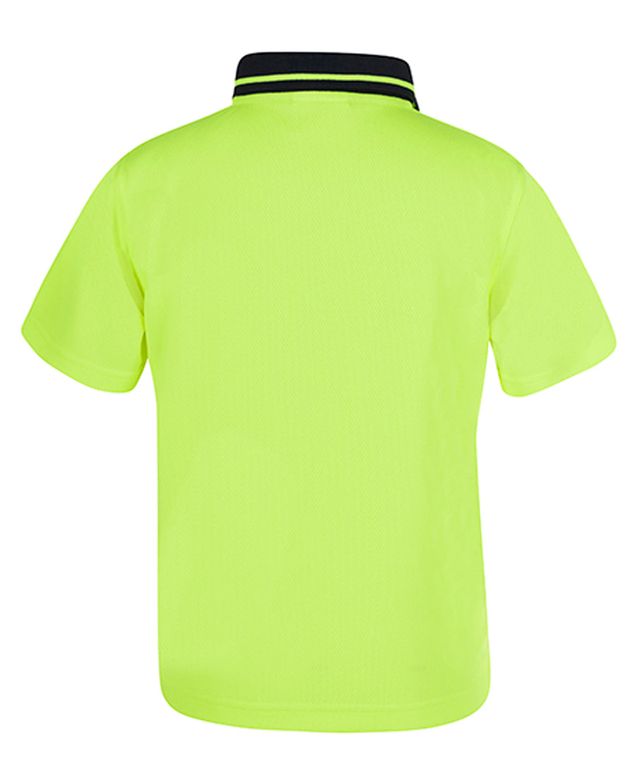 Jb'S Wear Adults Hi Vis Non Cuff Traditional Polo 6Hvnc - Star Uniforms Australia