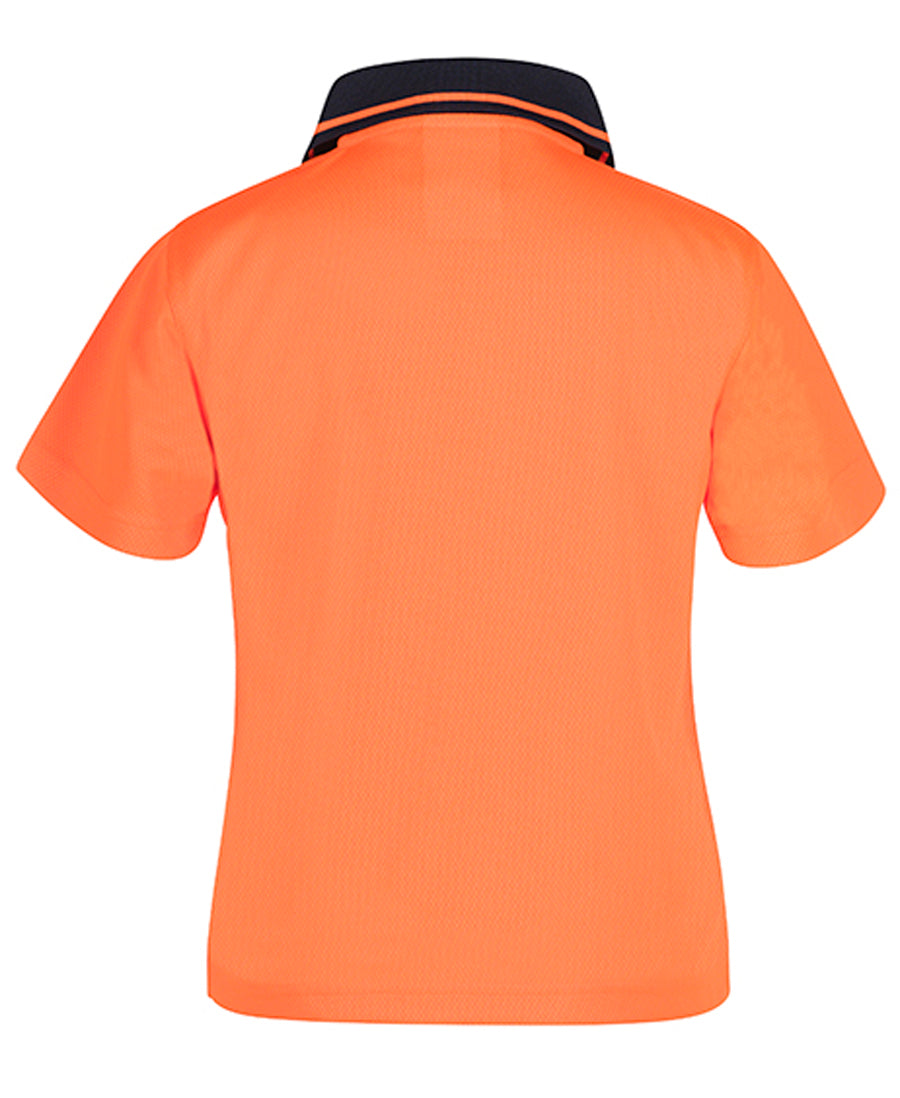 Jb'S Wear Adults And Kids Hi Vis Non Cuff Traditional Polo 6Hvnc-A - Star Uniforms Australia