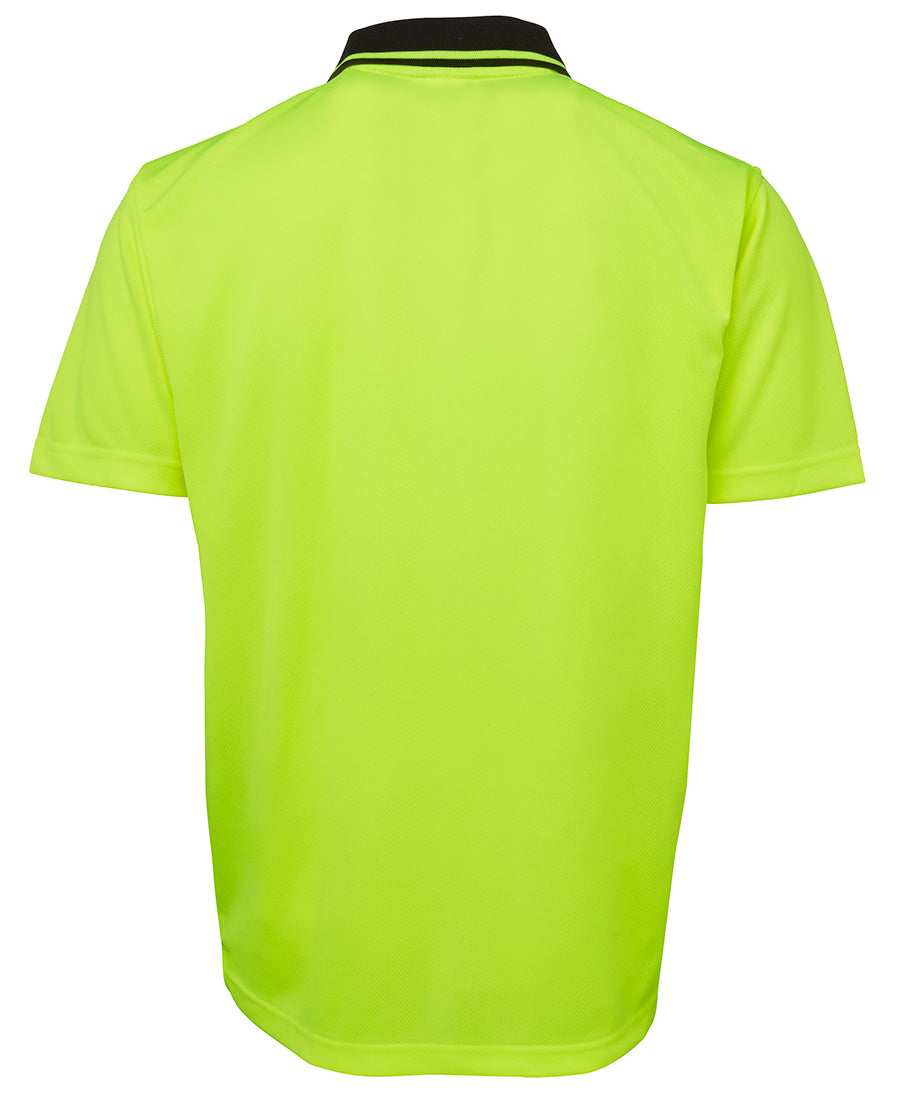 Jb'S Wear Adults Hi Vis Non Cuff Traditional Polo 6Hvnc - Star Uniforms Australia