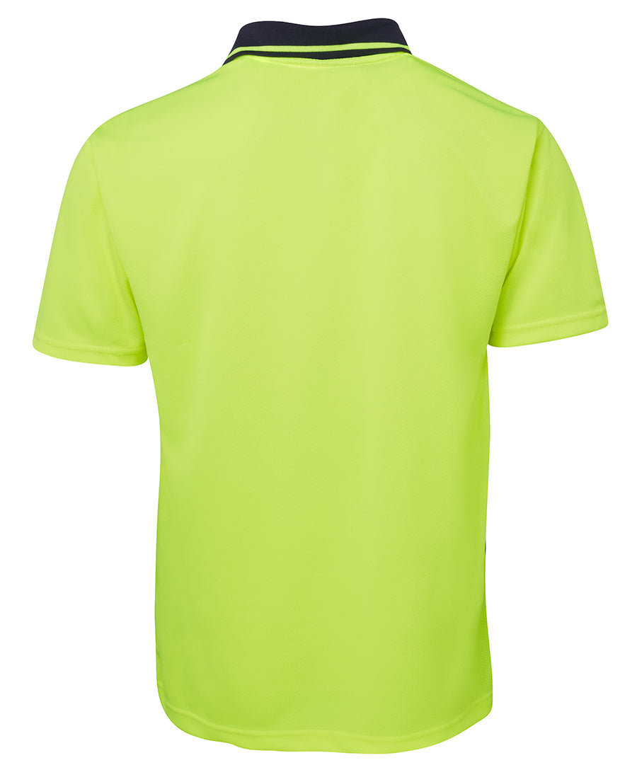 Jb'S Wear Adults Hi Vis Non Cuff Traditional Polo 6Hvnc - Star Uniforms Australia