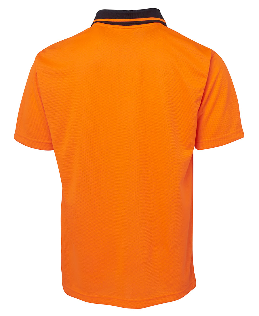 Jb'S Wear Adults And Kids Hi Vis Non Cuff Traditional Polo 6Hvnc-A - Star Uniforms Australia