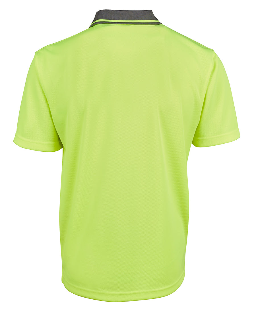 Jb'S Wear Adults Hi Vis Non Cuff Traditional Polo 6Hvnc - Star Uniforms Australia