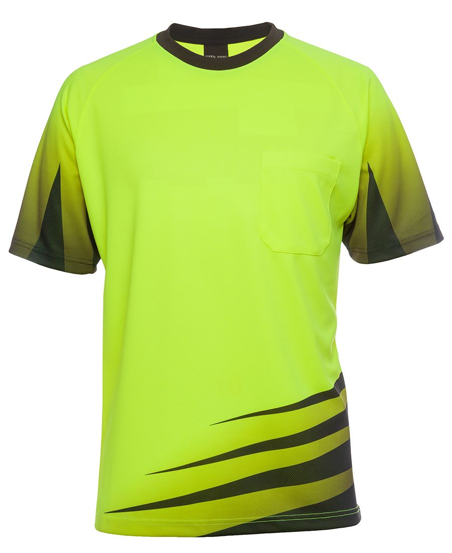 Jb'S Wear Hi Vis Rippa Sub Tee 6Hvrt - Star Uniforms Australia