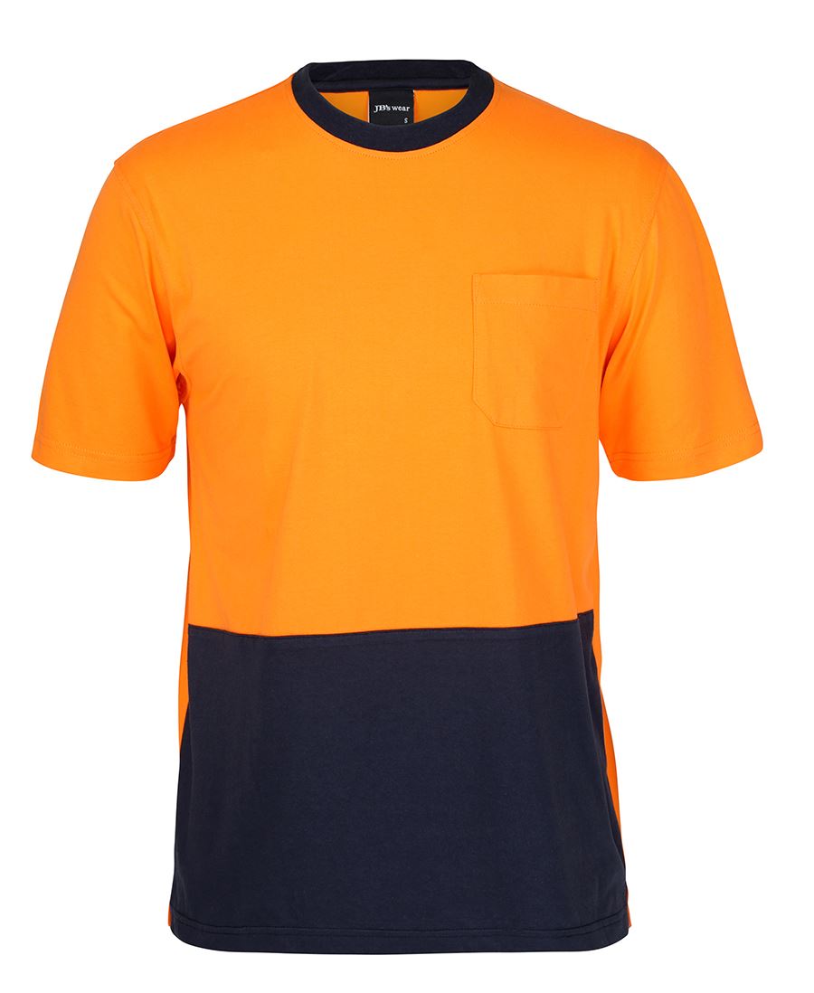 Jb'S Wear Jb'S Hi Vis Cotton T-Shirt 6Hvtc - Star Uniforms Australia