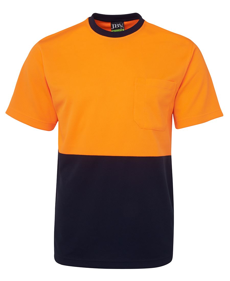 Jb'S Wear Hi Vis Traditonal T-Shirt 6Hvt - Star Uniforms Australia