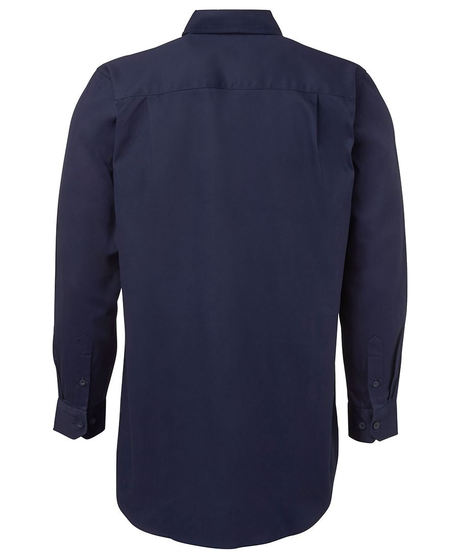 Jb'S Wear L/S 190G Close Front Work Shirt 6Wscf - Star Uniforms Australia