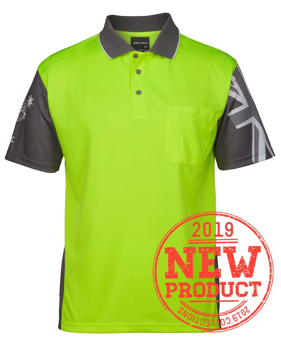 Hi Vis Southern Cross Polo 6Hsc - Star Uniforms Australia