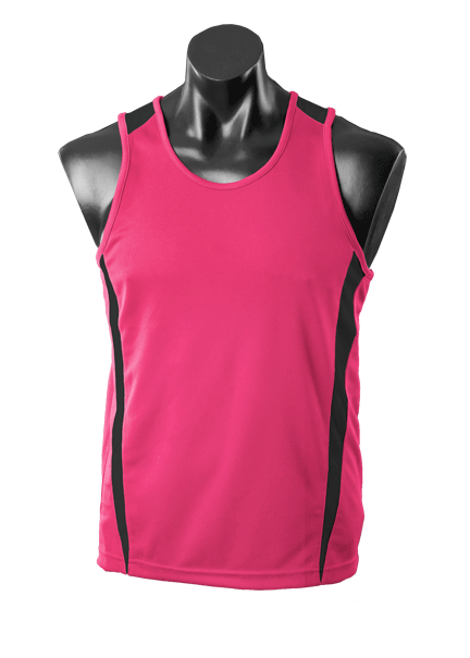 Aussie Pacific-Eureka Mens Singlets-N1104-2