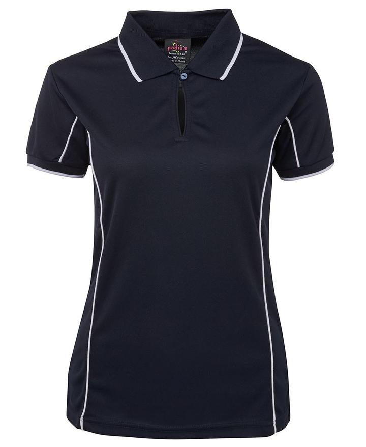 JB's Podium Ladies Piping Polo-2nd-7LPI