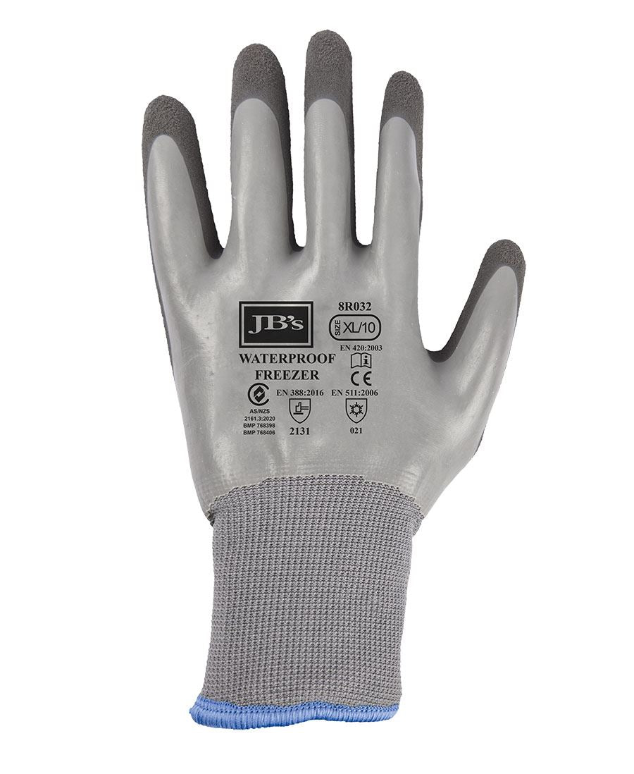 JB's Wear - Waterproof Latex Coat Freezer Glove (5 Pack) - 8R032
