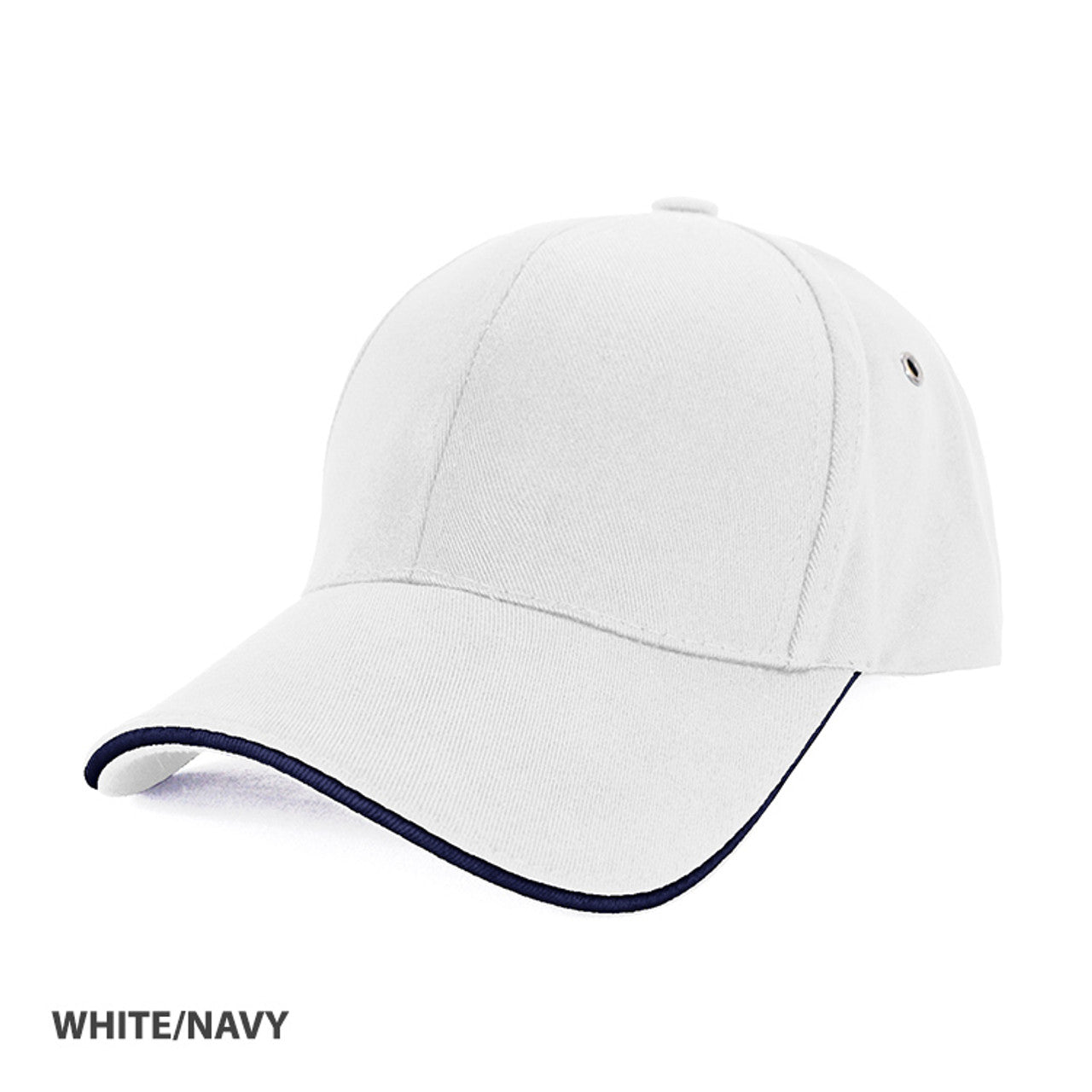 Grace Collection AH127/HE127 - Organic Cotton Sandwich Cap