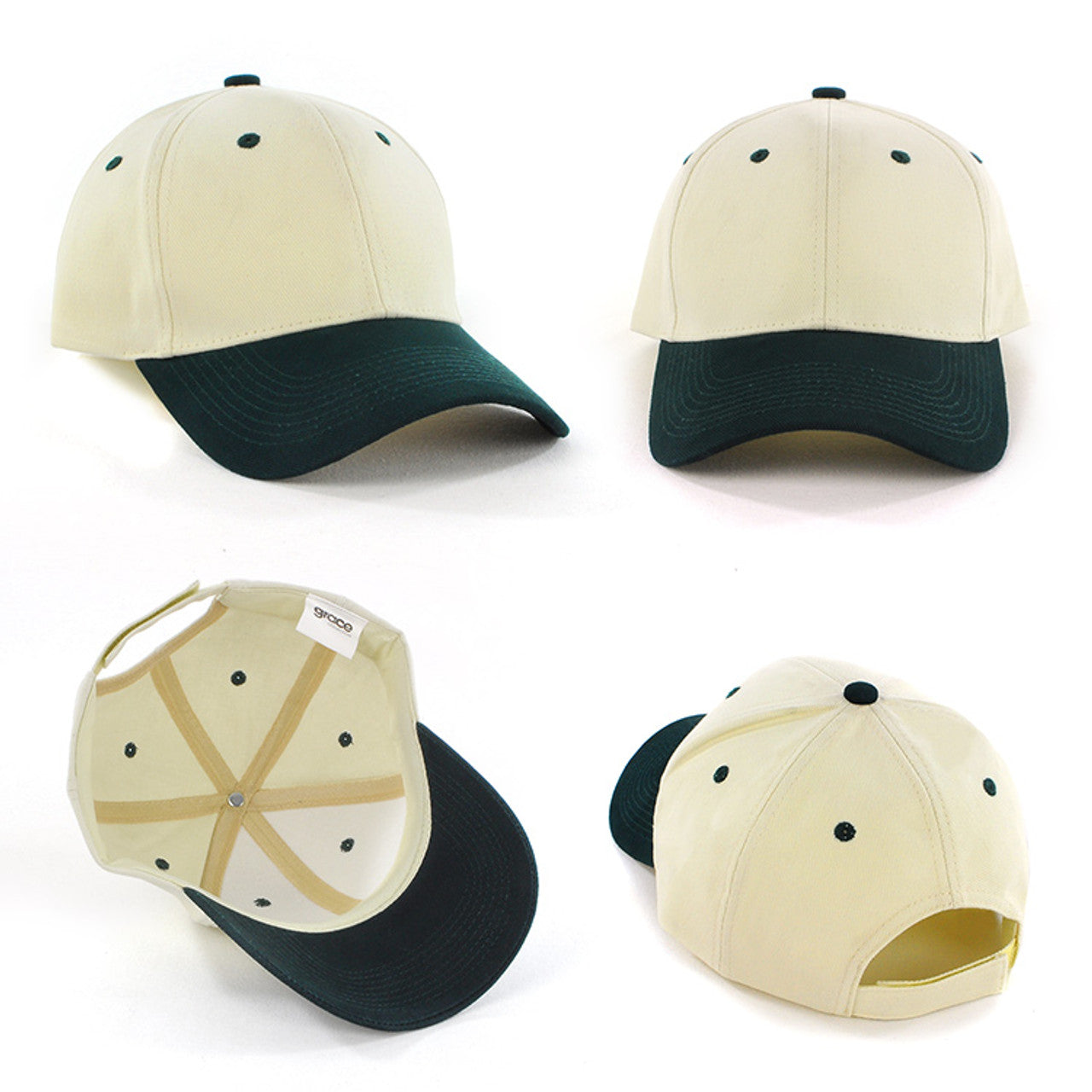 Grace Collection-AH310 - HBC Two-tone Cap