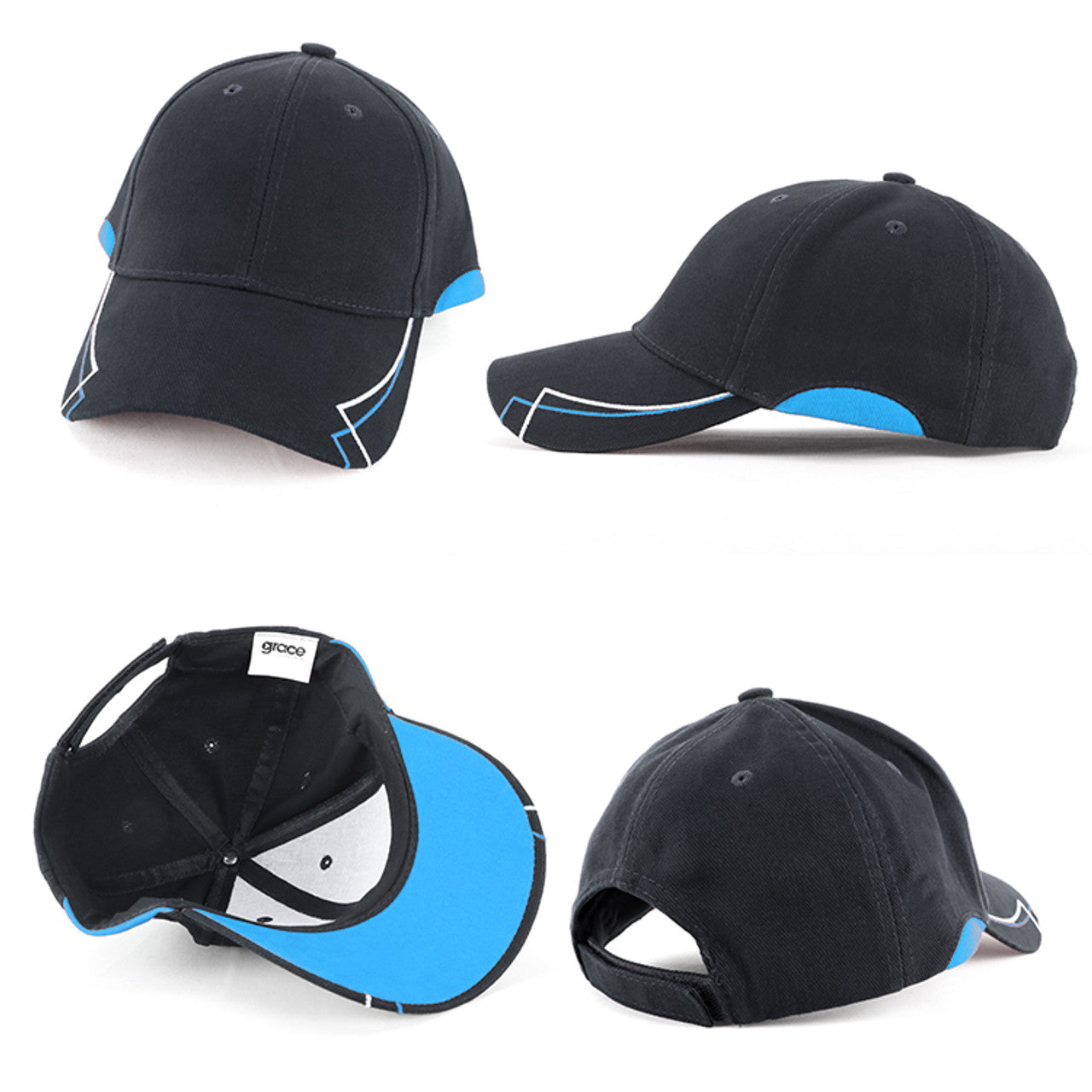 Grace Collection-AH340/HE340 - Cct HBC Struct 6 Panel Cap