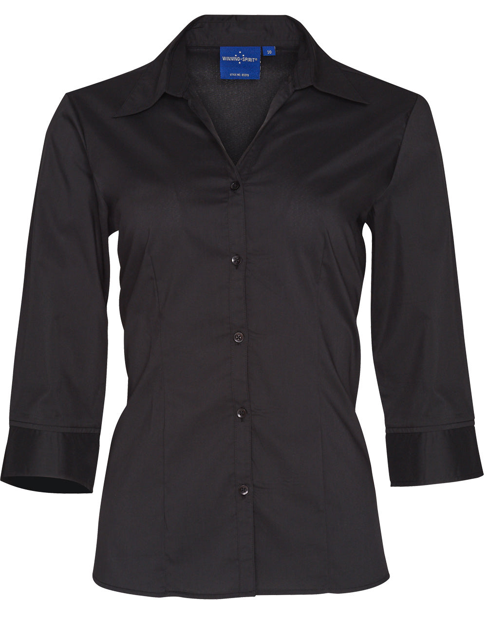 Winning Spirit-Women's Teflon Executive 3/4 Sleeve Shirt-BS07Q