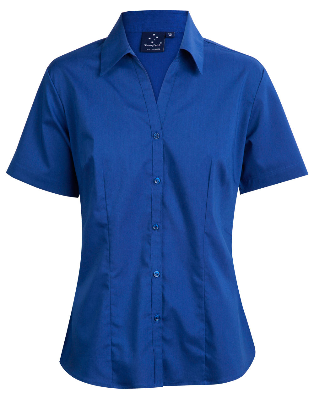 Winning Spirit -Women's Teflon Executive Short Sleeve Shirt - BS07S