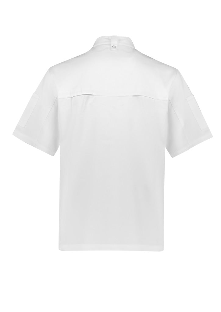 Biz Collection - Zest Mens S/S Chef Jacket - CH232MS
