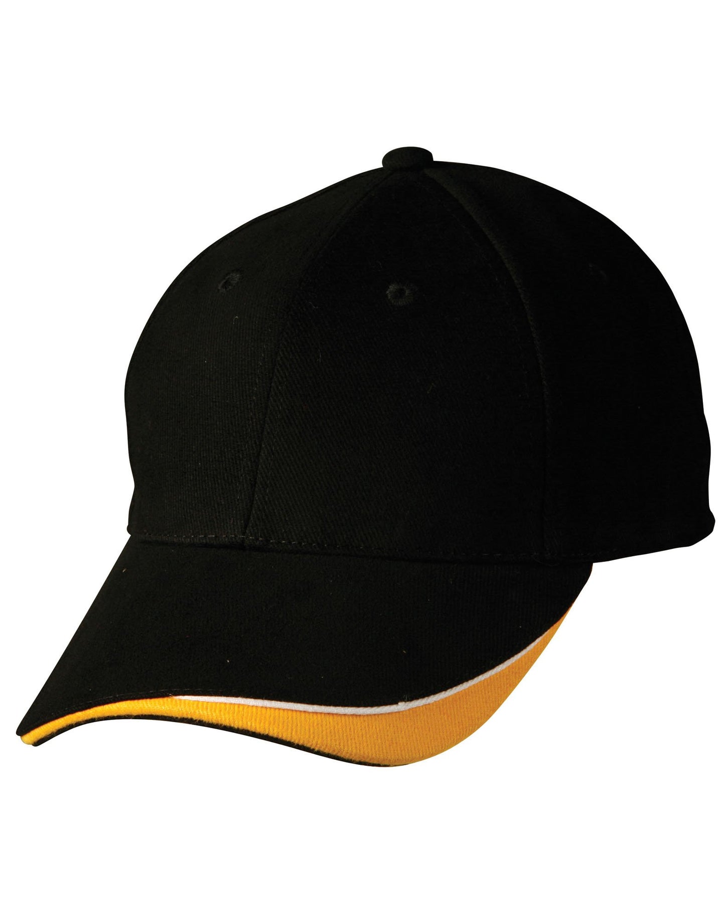 Ch68 Triple Sandwich Peak Cap - Star Uniforms Australia